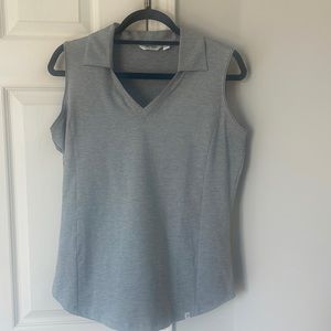 Lady Hagan sleeveless golf shirt